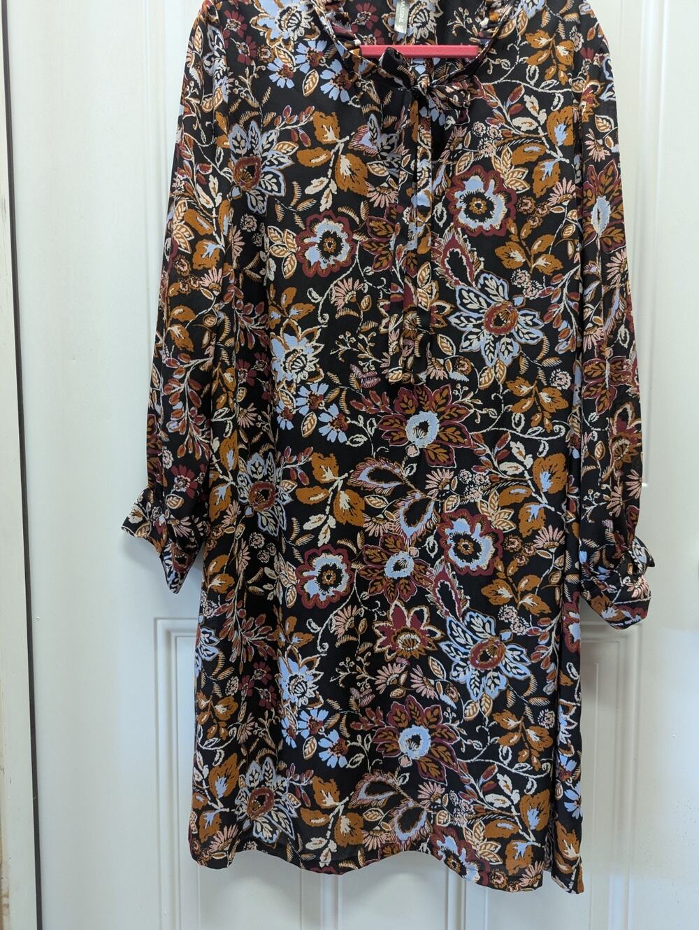 Massini Multicolor Dress, 2X,